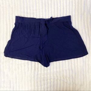 Rue21 Tie Waist Navy Blue Shorts